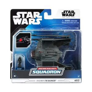 STAR WARS Micro Galaxy Squadron TIE Silencer  5 Inch Vehicle with 1'' Figure
